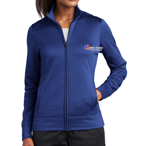 Sport-Tek® Ladies Sport-Wick® Fleece Full-Zip Jacket Thumbnail
