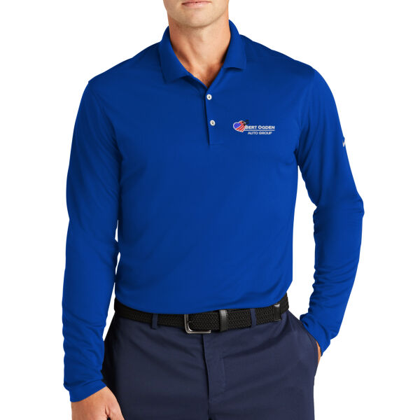 Nike Dri-FIT Micro Pique 2.0 Long Sleeve Polo Thumbnail