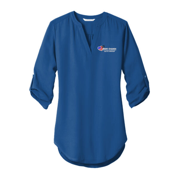 Port Authority ® Ladies 3/4-Sleeve Tunic Blouse Thumbnail